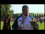 Athletics -  women's shot put F58 Medal Ceremony  - 2013 IPC Athletics World Championships, Lyon