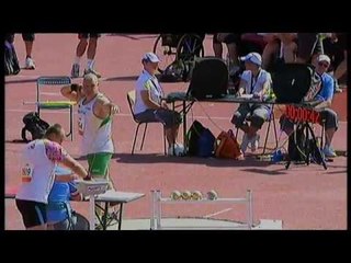 Athletics - men's shot put F12 final - 2013 IPC Athletics WorldChampionships, Lyon