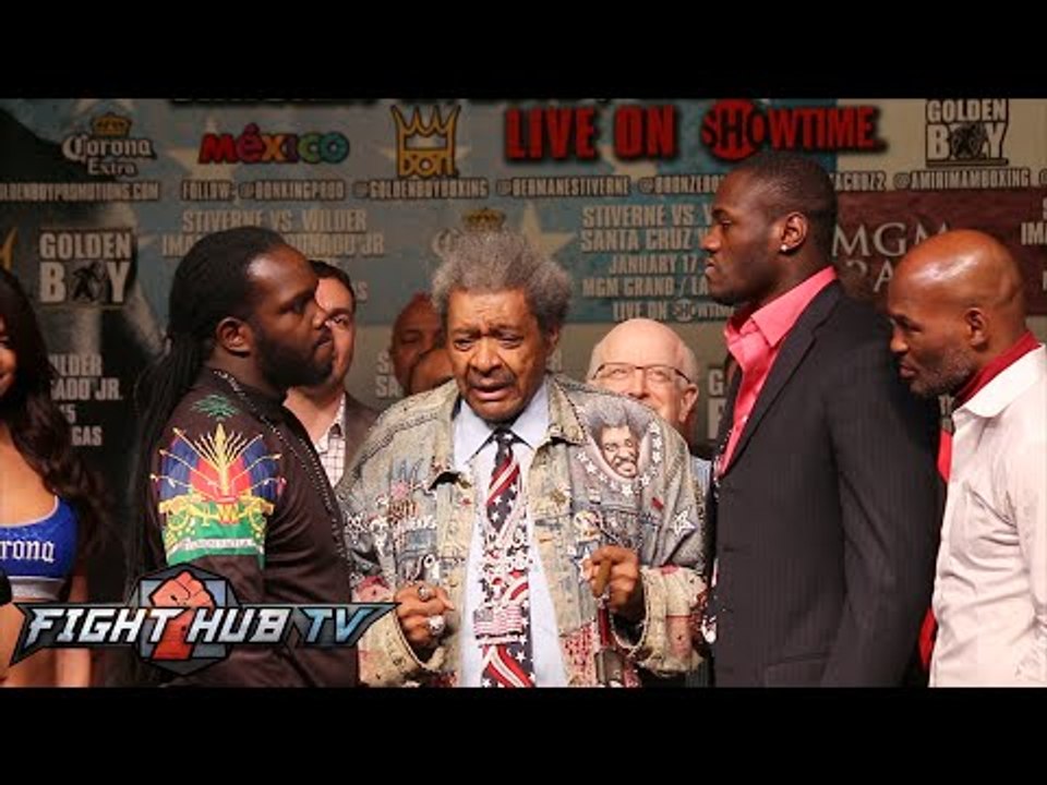 Bermane Stiverne vs. Deontay Wilder-Full Video- Intense Face Off