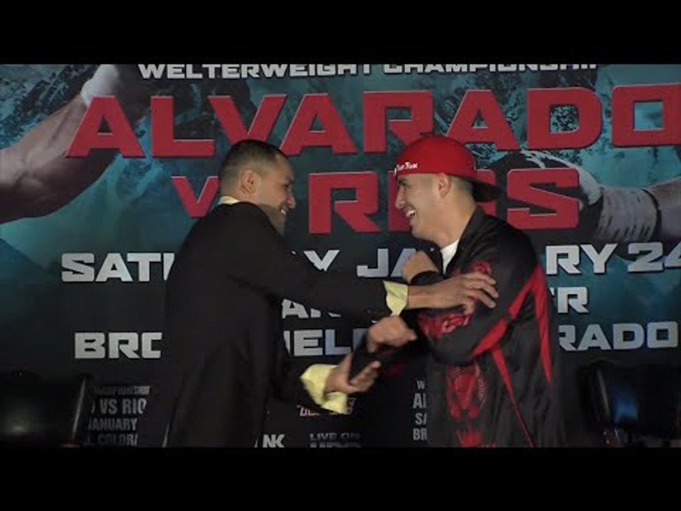 Mike Alvarado vs. Brandon Rios 3 Full Video Final Press conference