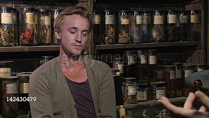 Tom Felton at A Tour of the Set of Harry Potter at Leavesden Studios - 30/03/2012
