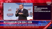 Cumhurbaşkanı Erdoğan'dan eyalet sistemi açıklaması