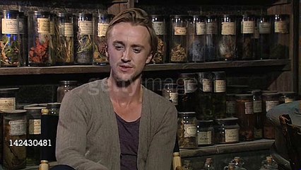 Tom Felton at A Tour of the Set of Harry Potter at Leavesden Studios - 30/03/2012