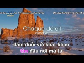 Karaoke } Khát Khao Yêu Đêm Ngày - Vũ Hà