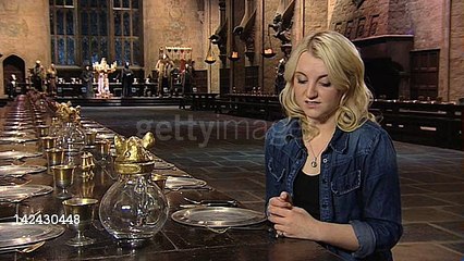 Evanna Lynch at A Tour of the Set of Harry Potter at Leavesden Studios - 30/03/2012
