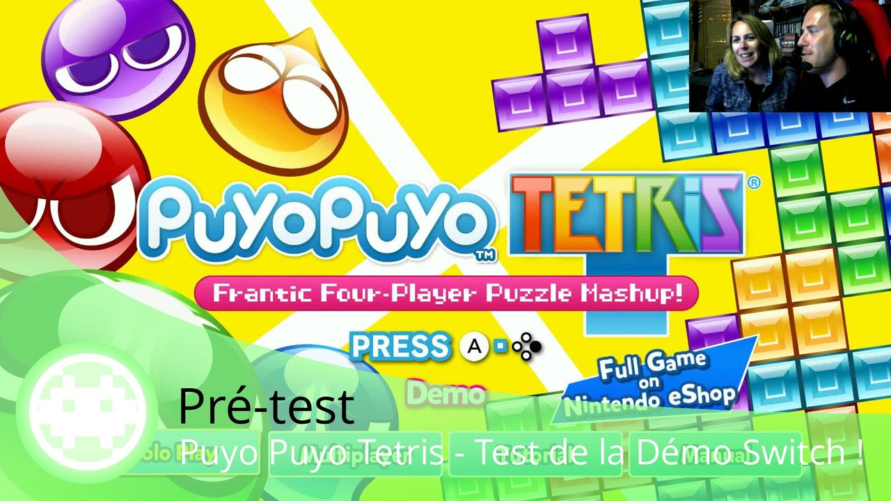 Pré-test - Puyo-Puyo Tetris (Test de la Démo sur Nintendo Switch !)