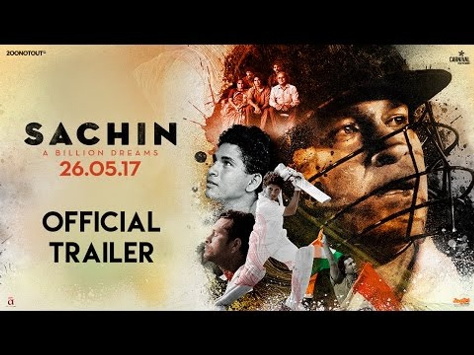 Sachin A Billion Dreams - Official Trailer - Sachin Tendulkar