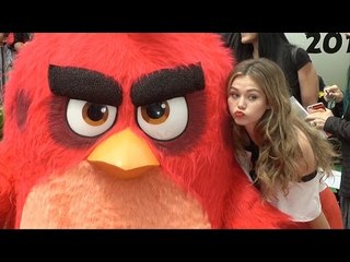 Brec Bassinger "The Angry Birds Movie" Los Angeles Premiere Red Carpet