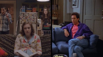 The apartments of ‘Girls’ vs. their '90s counterparts