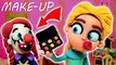 Elsa Beauty Channel - Make-up Tutorial FAIL Play Doh Frozen Stop Motion Movies