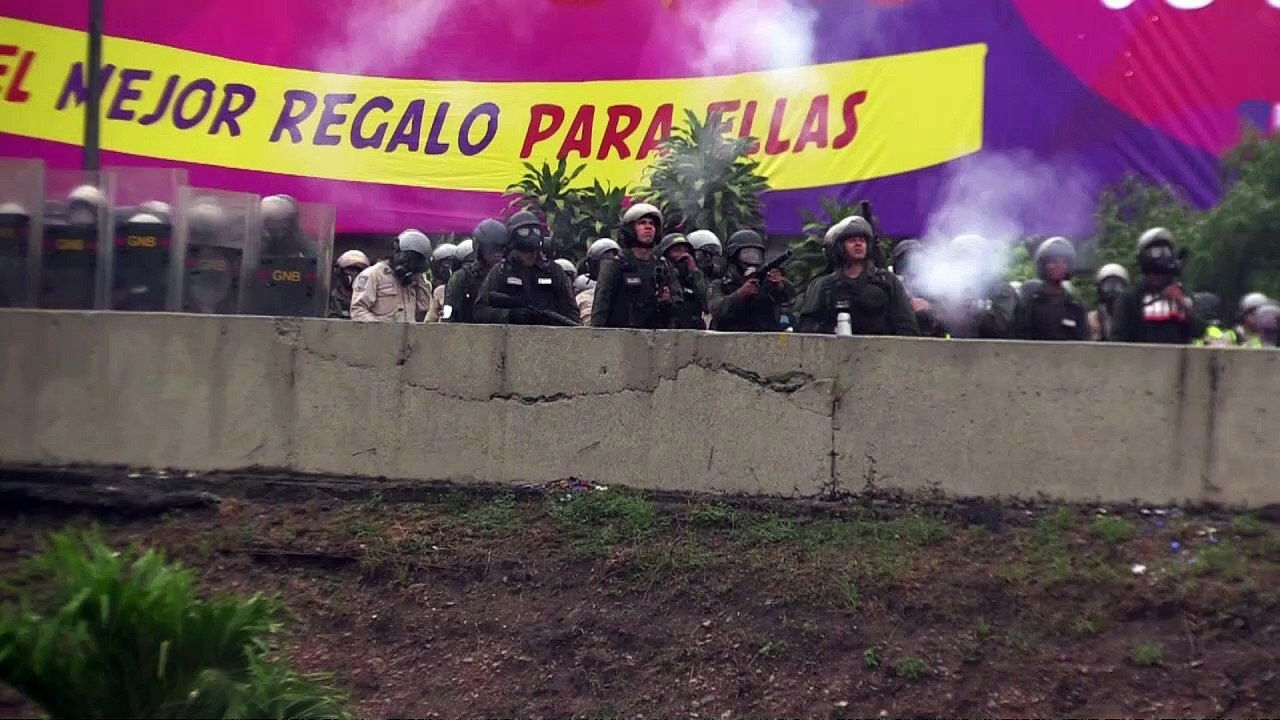 Venezuela: Manifestation anti-Maduro à Caracas