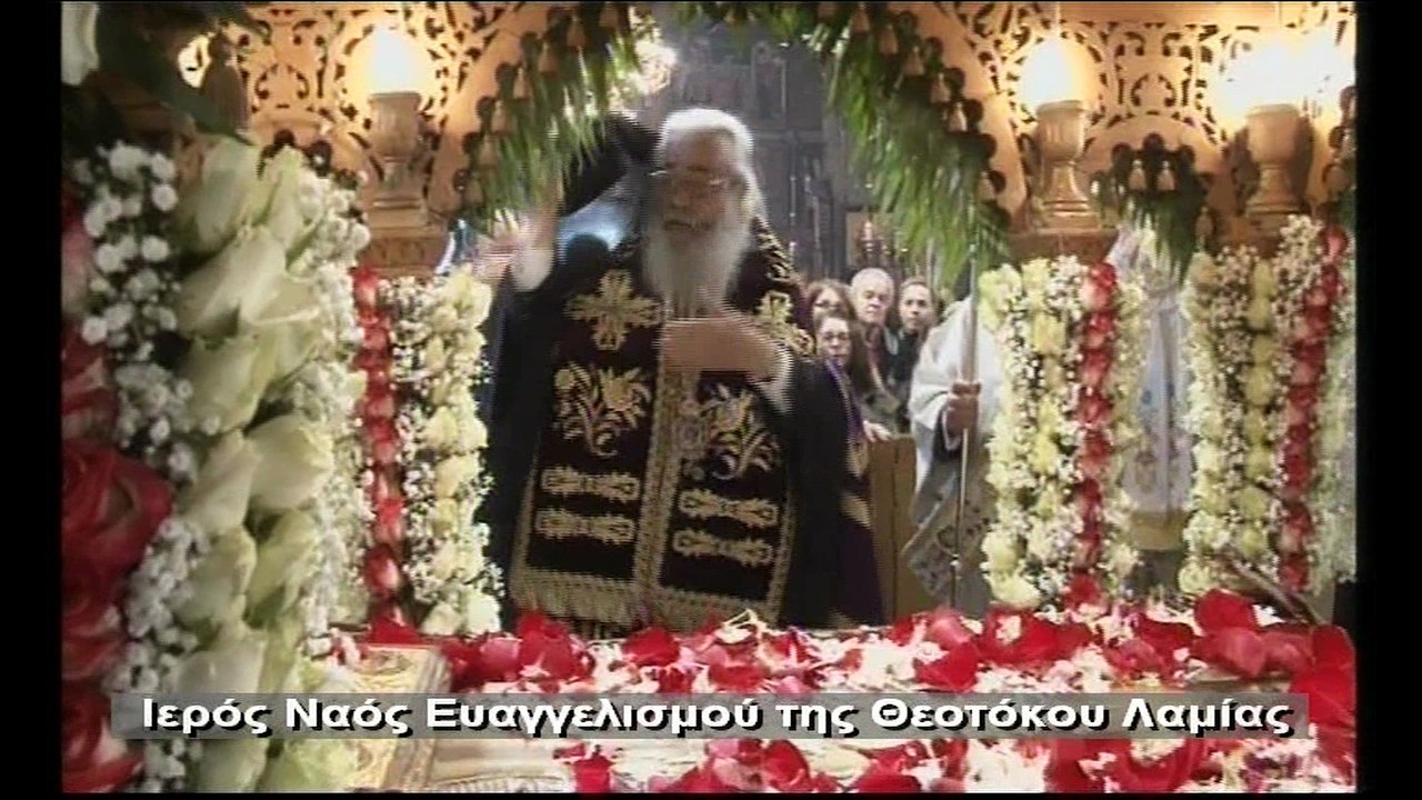 Η Αποκαθήλωση στον Ιερό Μητροπολιτικό Ναό της Λ...