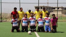 Mossoul: l'EI chassé, les footballeurs s'en donnent à coeur joie