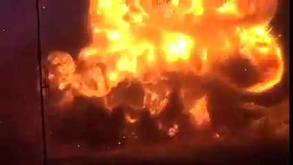 US drops largest non-nuclear bomb in Afghanistan .... A GBU-43-B   13-4-2017