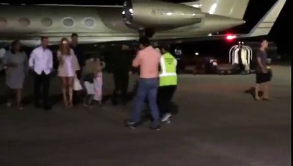 La llegada de la diva a la Republica Dominicana