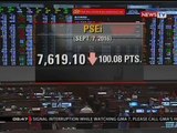 SONA: PSEi, bumagsak sa 5-week record low kahapon