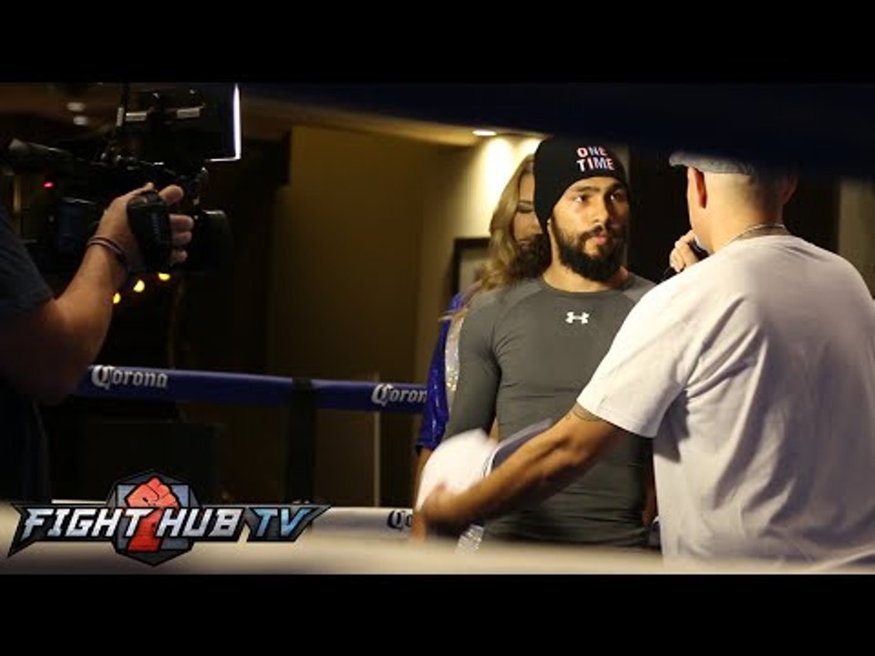 Keith Thurman vs. Leonard Bundu-Full video- Thurman open workout