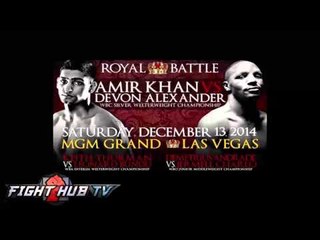 Amir Khan vs. Devon Alexander - Full Audio media teleconference call