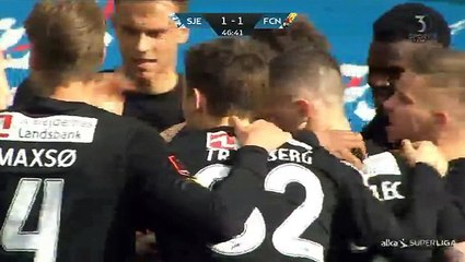 Emiliano Marcondes Goal HD - Sonderjyske	1-1	Nordsjaelland 14.04.2017