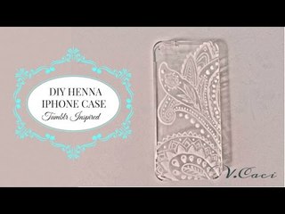 DIY HENNA IPHONE CASE – TUMBLR INSPIRED