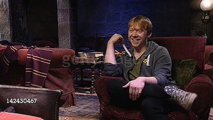 Download Video: Rupert Grint at A Tour of the Set of Harry Potter at Leavesden Studios - 30/03/2012