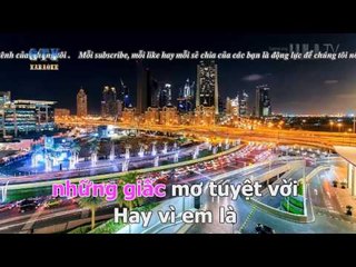 Karaoke } Giấc Mơ Của Anh   Mr  Siro
