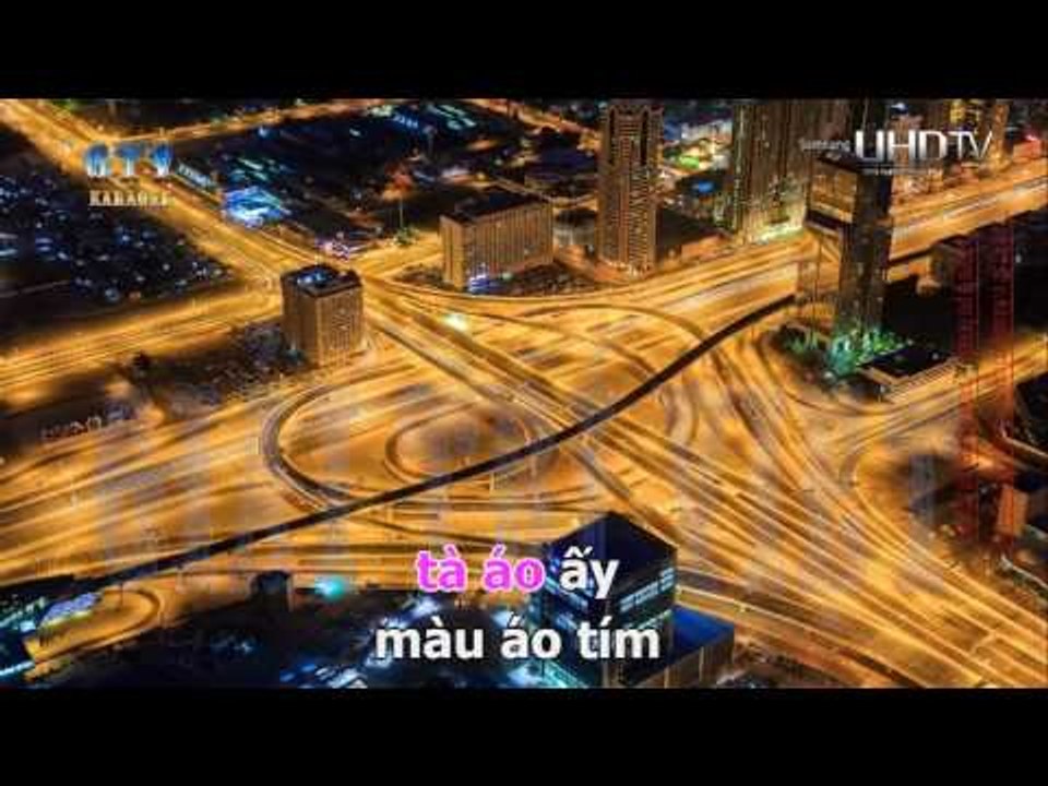 { KARAOKE } Tà áo Tím