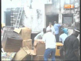 Un incendie a causé d'énormes dégâts dans un hypermarché dans la commune de Cocody