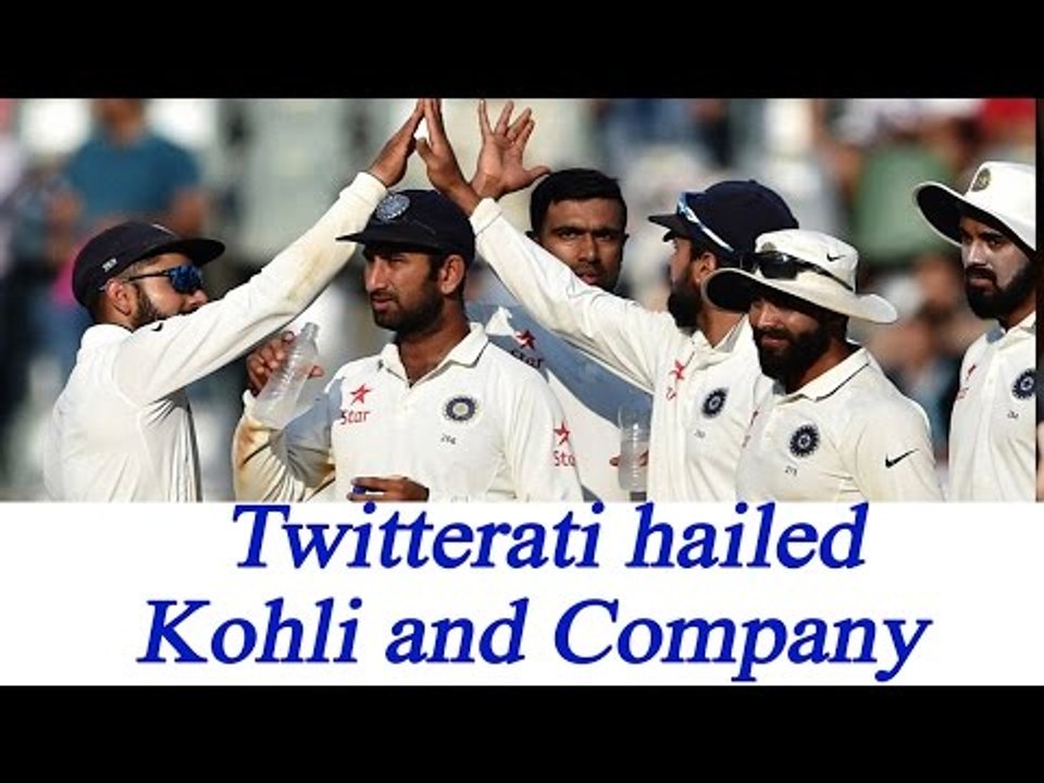 India VS England: Cricketers hailed Virat Kohli and Company on twitter | Oneindia News