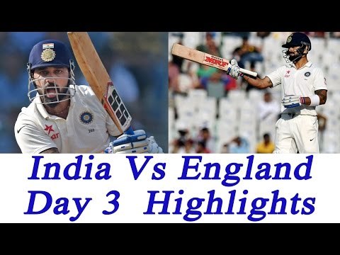 India vs England 4th Test, 3rd day Highlights : Virat Kohli shines through | Oneindia News