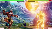 Street Fighter V Dhalsim Critical Arts Ultra Combo on All Characters