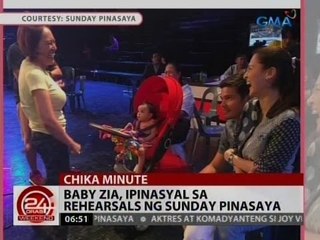 sa rehearsal ng Sunday Pinasaya