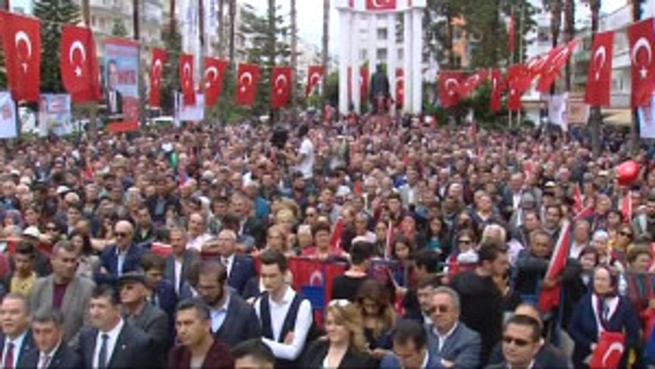 Antalya CHP'li Baykal Kumluca Ilçesi'nde Halka Hitap Etti-7