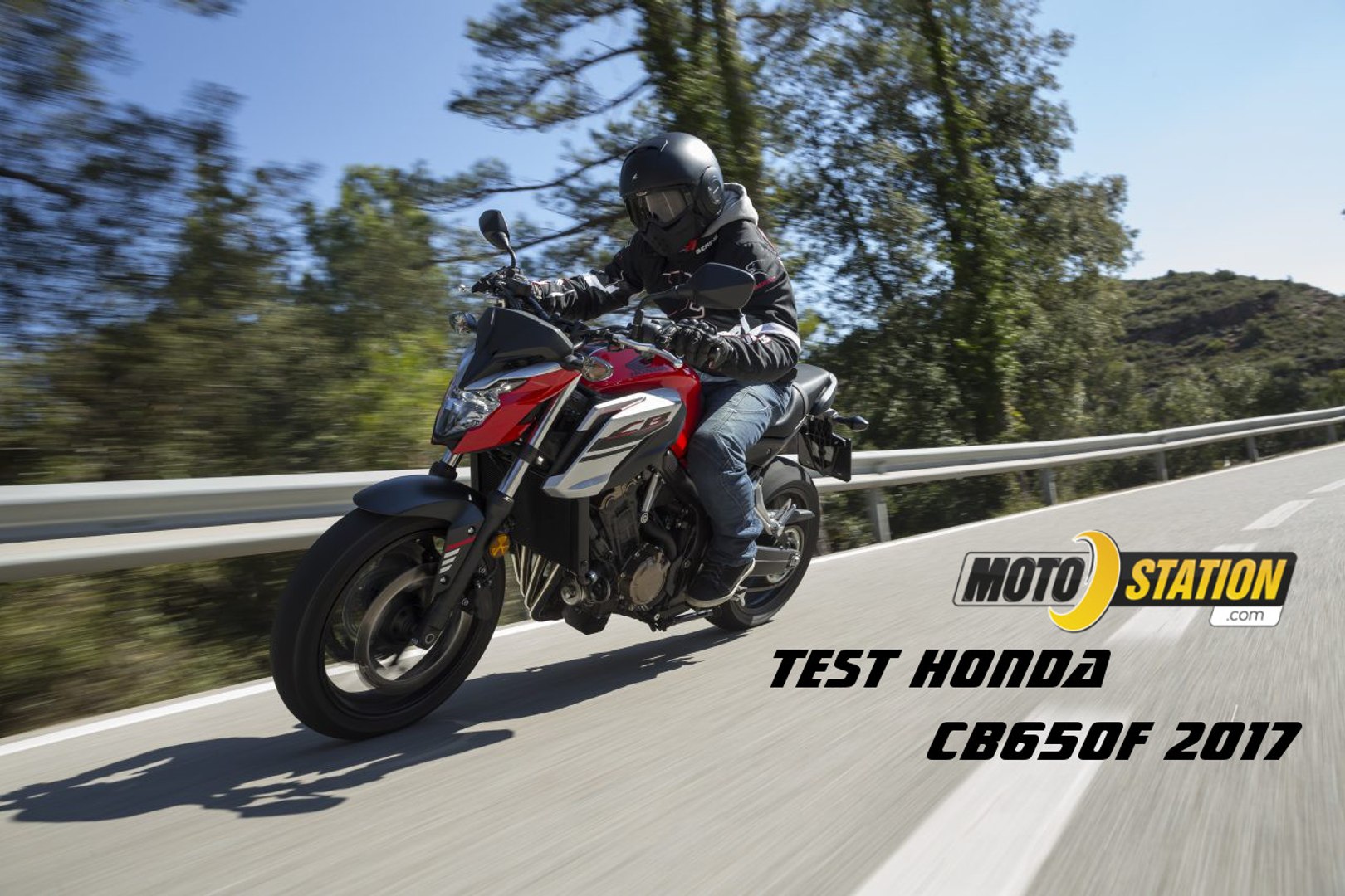 Test Honda CB650F 2017 - Vidéo Dailymotion
