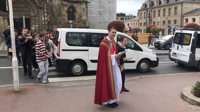 Chemin de Croix des étudiants de la paroisse Sainte-Trinité