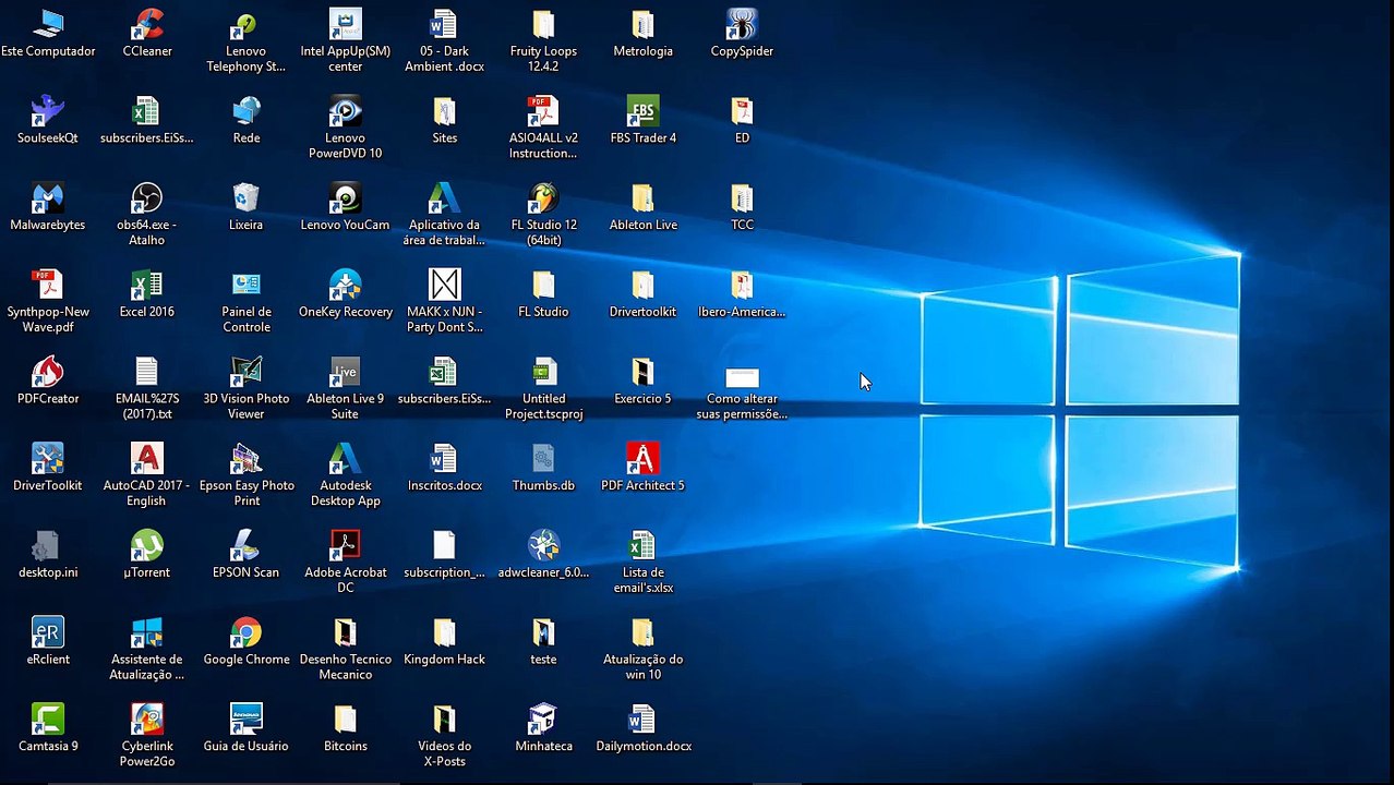 Procedimentos antes de instalar ou executar um Software