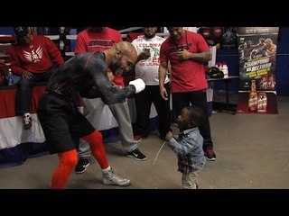 Terence Crawford vs. Ray Beltran - video Beltran media workout