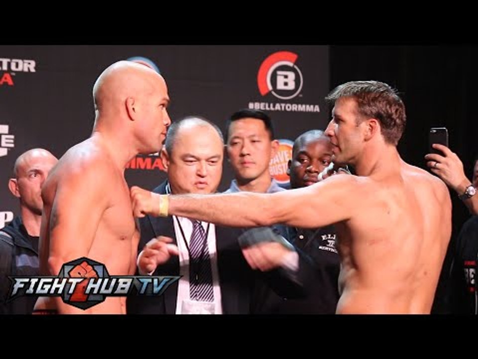 Tito Ortiz vs. Stephan Bonnar full video - weigh in + face off