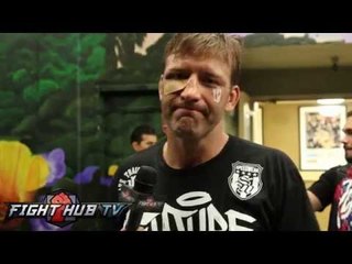 Stephan Bonnar "Tito Ortiz is a sore winner. You got the nod, be happy!"