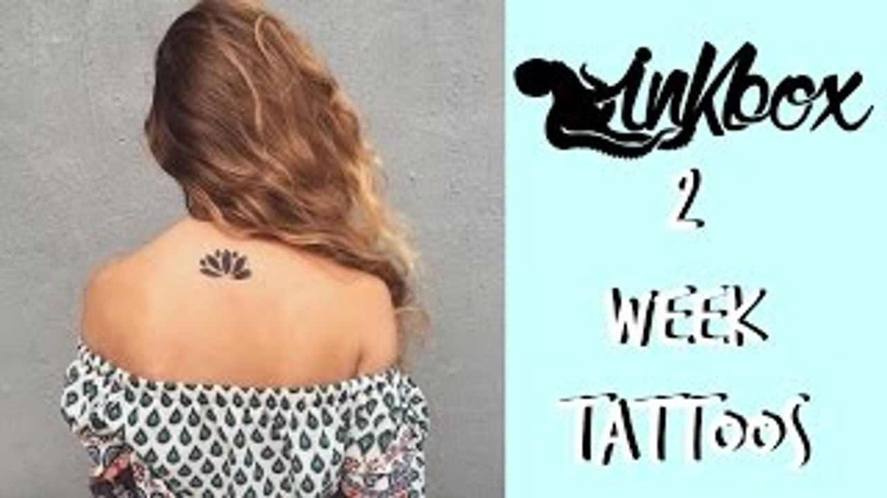 InkBox 2 Week Tattoo ~ Demo, Results and Reveiw!