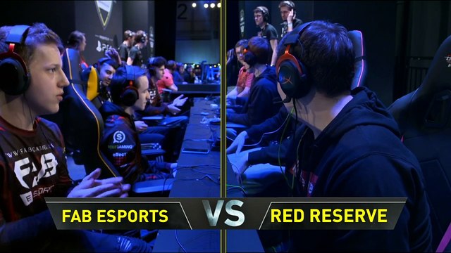 Red Reserve vs FAB Esports Bo5 | COD CWL Birmingham Open 2017 - Group D