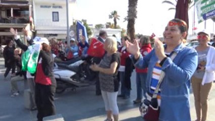 Bodrum Belediyesi Bodrumspor, Üstü Açık Otobüsle Tur Attı