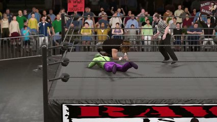 WWE 2K17 the joker v cactus jack