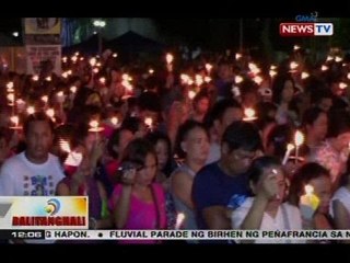 Nasa 5,000 deboto, dumalo sa Marian Procession ng birhen ng Peñafrancia