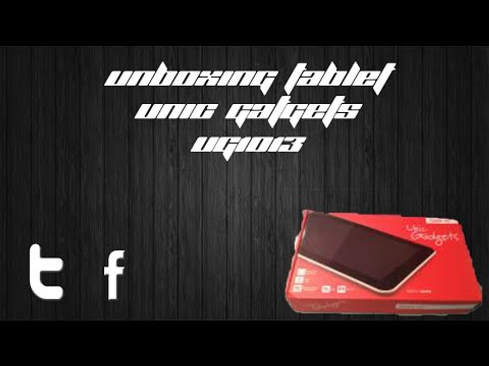 Unboxing Tablet Unic Gatgets UG1013