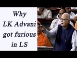 LK Advani furious over Parliament disruptions, talks angrily to Ananth Kumar | Oneindia News