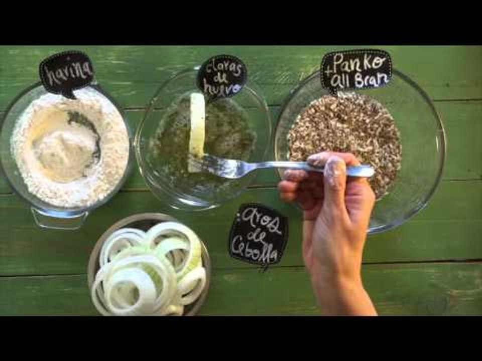 AROS DE CEBOLLA SANOS
