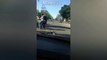 Sacramento Police Officer Takes Down A Suspect Who Refuses To Follow Orders