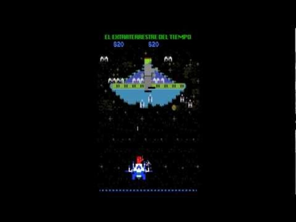 Atari 2600 - Classic Game "El Extraterrestre del Tiempo (1988)"