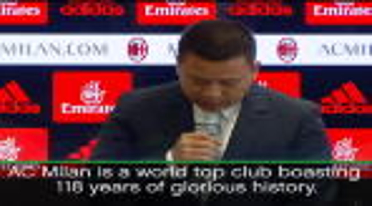 Chinese group complete AC Milan takeover